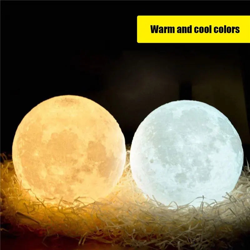 Luminária Lua LED Night Light