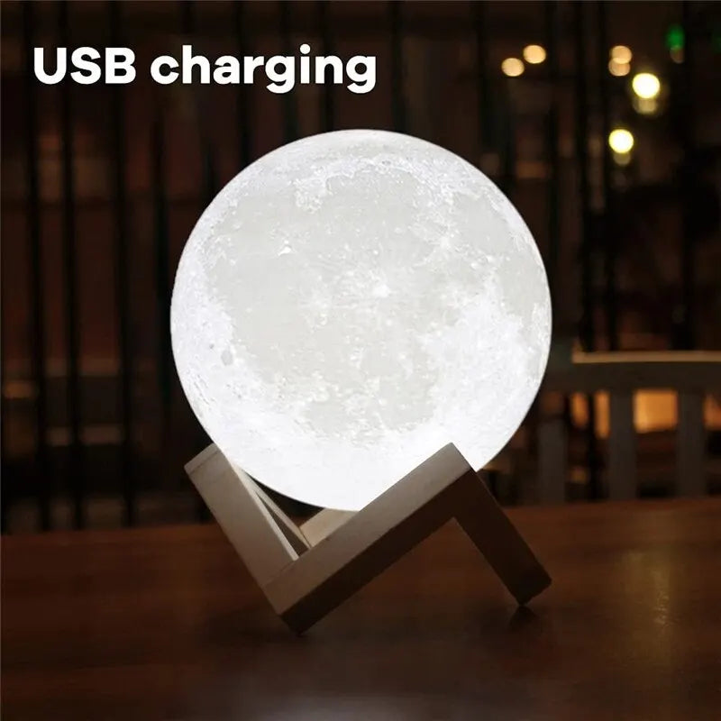 Luminária Lua LED Night Light